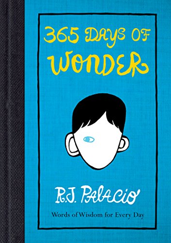 Book cover of 365 Days of Wonder featuring a stylized illustration of a boy.