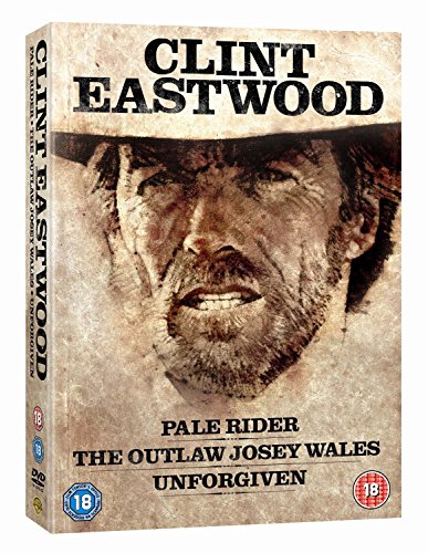 DVD cover featuring a close-up of Clint Eastwood wearing a cowboy hat.