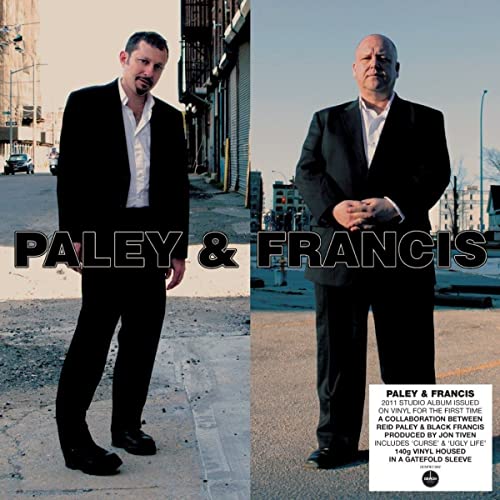Album cover featuring two men in suits, text “Paley & Francis” prominent.