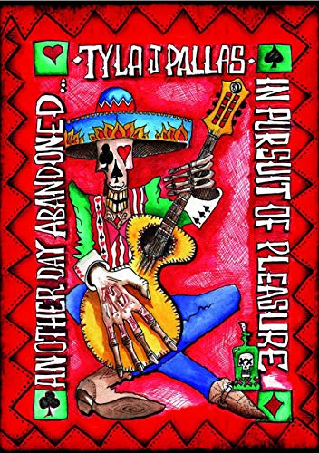 Skeleton playing guitar, colorful Day of the Dead inspired DVD cover art.