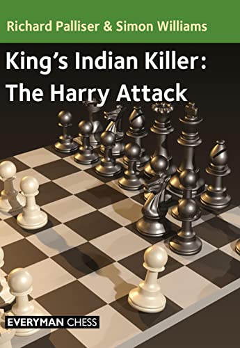 Chess book cover featuring black and white pieces on a chessboard.