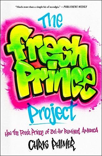 Book cover with graffiti-style title text in neon green and pink on white background.