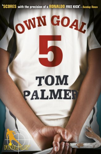 Book cover: a soccer jersey with “Own Goal” and the number 5.