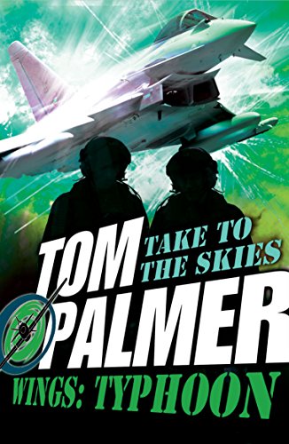 Book cover: fighter jet flying above silhouetted figures, text "Tom Palmer".