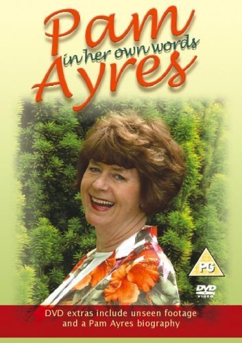 DVD cover featuring poet Pam Ayres smiling against a green backdrop.