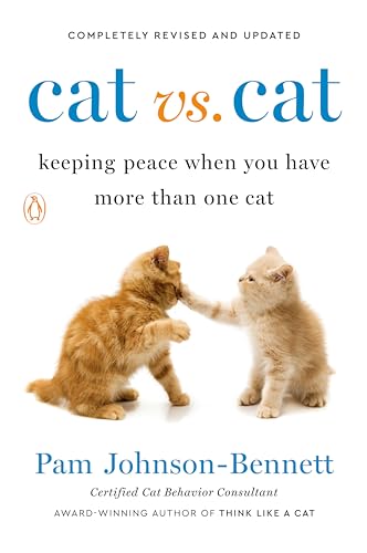 Book cover with two orange kittens playfully swatting at each other.