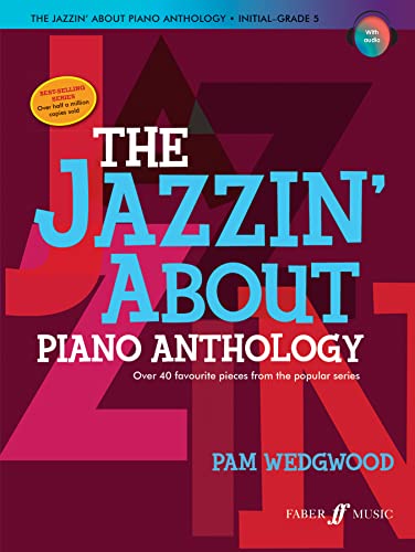 Colorful piano anthology cover with large title text and author’s name.
