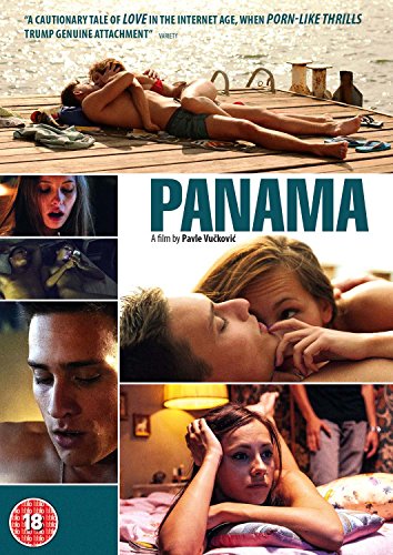 DVD cover for "Panama" featuring intimate scenes and multiple character portraits.