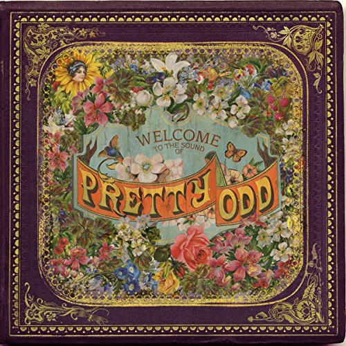 Album cover with floral border surrounding text reading Welcome to the Sound of Pretty Odd.