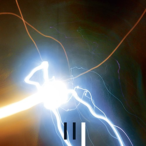 "CD cover art featuring a lightning bolt and three vertical bars."