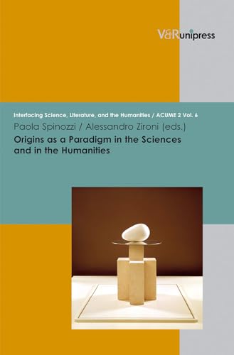 Book cover with abstract sculpture and text: "Origins as a Paradigm.