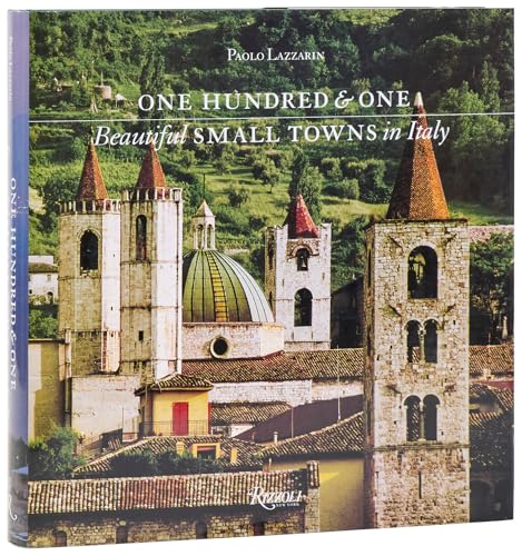 Book cover featuring stone church towers and a green dome in an Italian town.