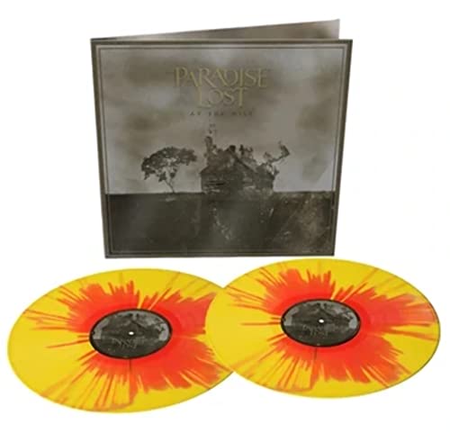 Paradise Lost At The Mill vinyl record set with yellow and red splatter discs.