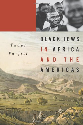 Book cover: "Black Jews in Africa and the Americas" with landscape image.