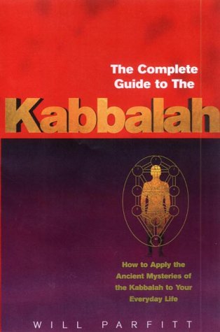Book cover for "The Complete Guide to The Kabbalah" with a central figure.