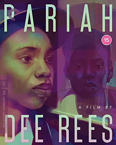 Pariah" Blu-ray cover featuring two young Black women in portrait, split screen.
