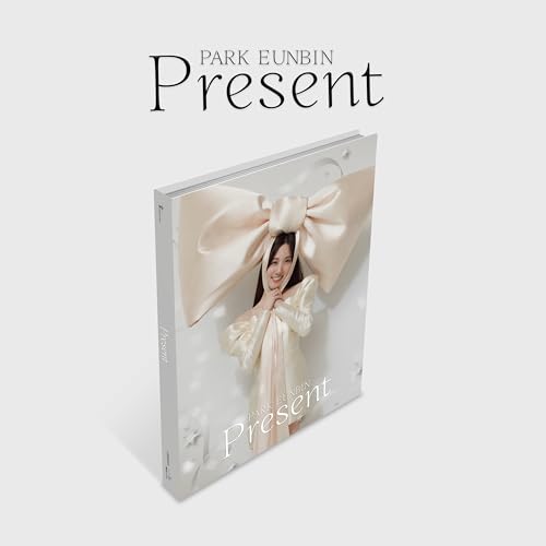CD case for Park Eun Bin’s “Present” album with a woman in white.
