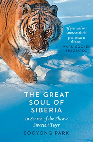 Book cover featuring a Siberian tiger in a snowy landscape.