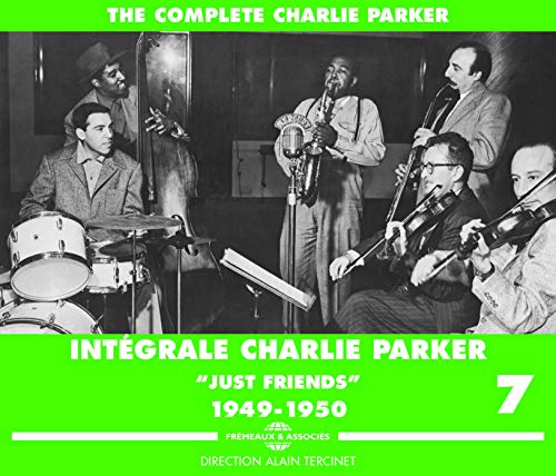 Charlie Parker 3CD set cover featuring a black and white jazz band photo.