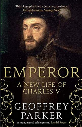 Book cover featuring a portrait of Charles V and the title “Emperor.”