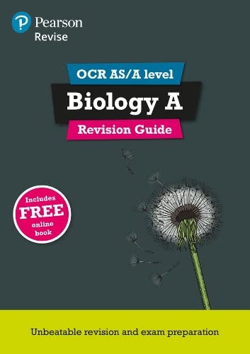Biology revision guide cover with a dandelion and text labels.