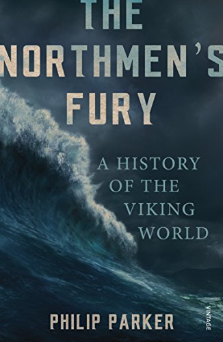 Book cover depicting a large wave with title "The Northmen's Fury".