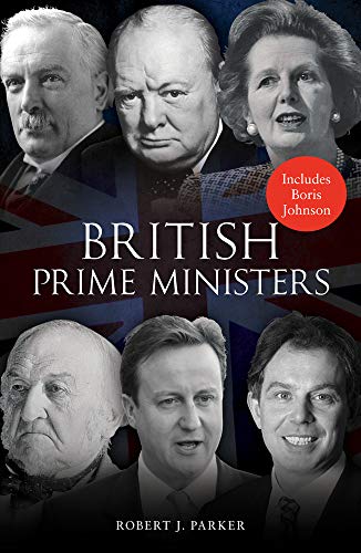 Book cover featuring portraits of several British Prime Ministers.