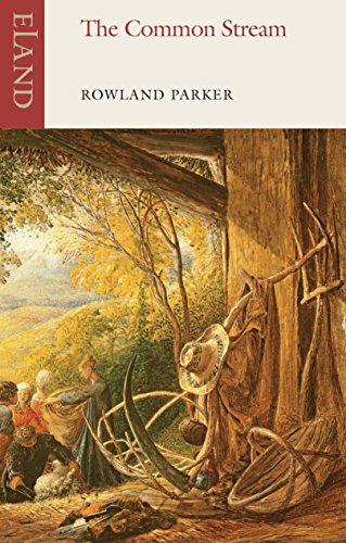 Book cover: "The Common Stream" with a pastoral painting of farmworkers.