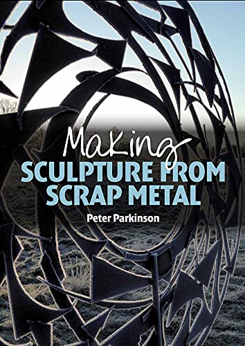 Book cover featuring a circular scrap metal sculpture against a frosty outdoor background.