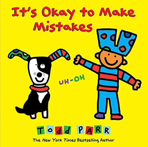Children’s book cover with a boy, dog, and colorful, childlike illustrations.