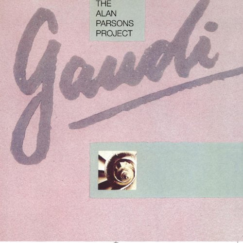 CD cover for "Gaudi" by The Alan Parsons Project, with architectural detail.