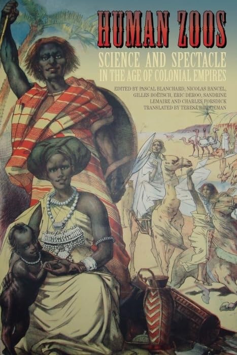 Book cover depicting historical figures and scenes related to colonial empires.