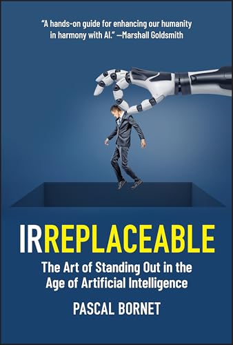 Book cover: robotic hand lifting a man from a dark box.