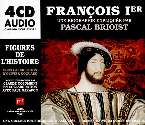 Four audio CDs featuring a portrait of King François Ier.