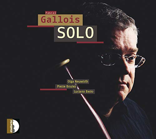 CD cover featuring portrait of Pascal Gallois with his bassoon.