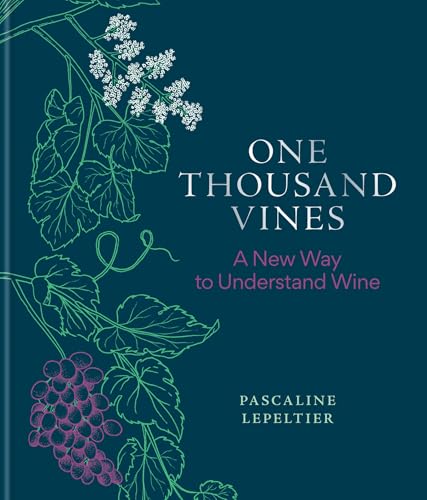 Book cover with vine illustrations and the title "One Thousand Vines".