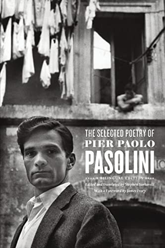 Book cover featuring Pier Paolo Pasolini’s portrait and a street scene.