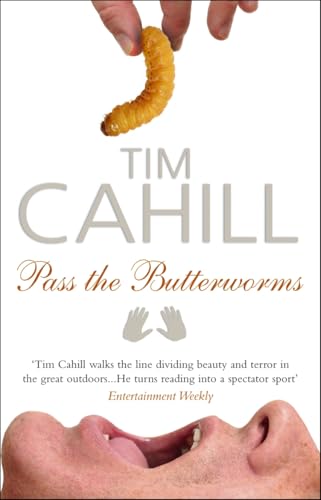 Book cover: worm between fingers, large text, and open mouth below.