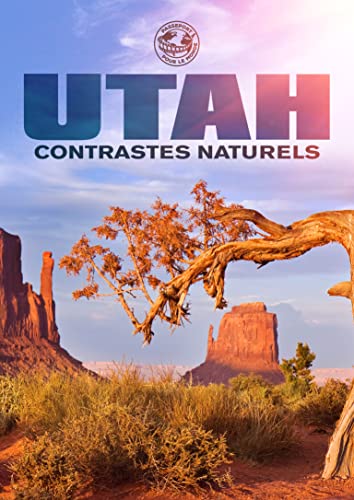 DVD cover for "Passeport Pour Le Monde: Utah" featuring desert landscape.