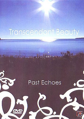 DVD cover with ocean sunset, ornate design, and text “Transcendant Beauty”.