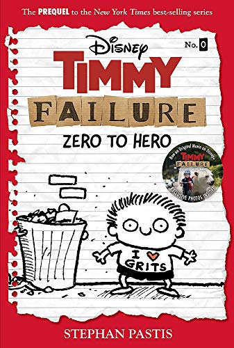 Book cover featuring cartoon boy Timmy Failure and a trash can.
