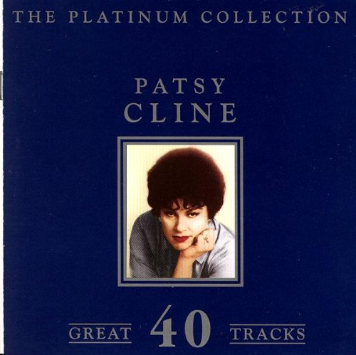 Patsy Cline CD cover with a portrait of the singer and text details.