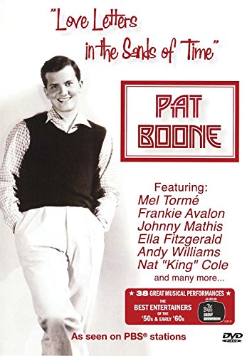Pat Boone DVD cover featuring a portrait and guest performers’ names.