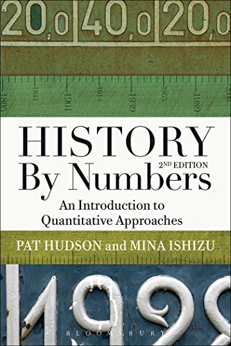 Book cover: "History By Numbers," with a ruler and dates imagery.
