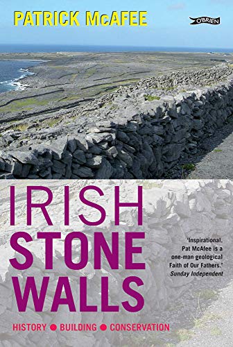 Book cover featuring a traditional Irish stone wall landscape.