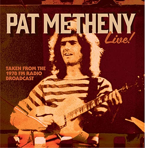 Pat Metheny album cover featuring a portrait of the guitarist.