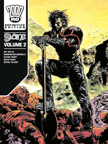 Comic book cover featuring a fierce warrior standing over fallen figures.
