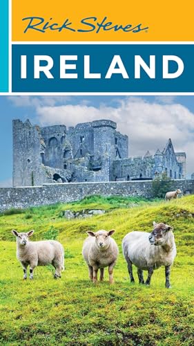 Rick Steves Ireland guidebook cover with a castle and sheep.