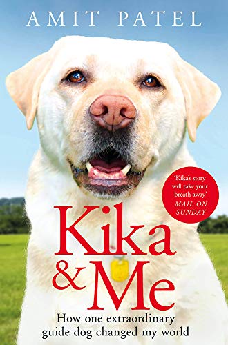 Book cover featuring a close-up of a smiling golden Labrador retriever.