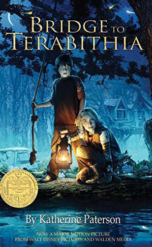 Book cover showing a boy and girl in a dark forest with a lantern.